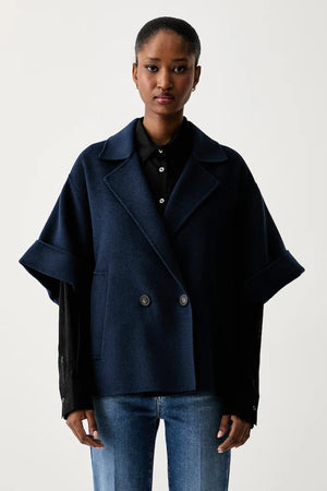 Abrigo de lana corto para mujer Weekend Max Mara WKDNEO