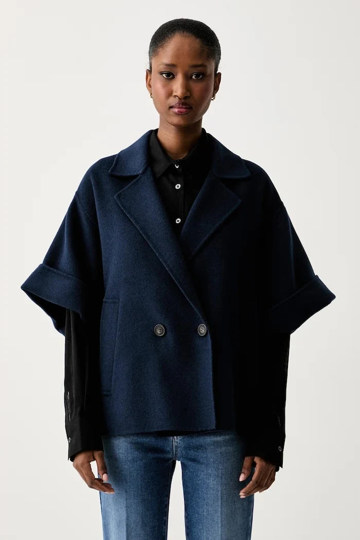 Abrigo de lana corto para mujer Weekend Max Mara WKDNEO