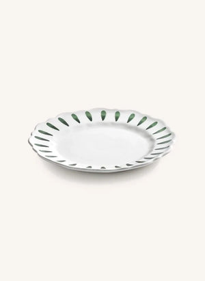 Serax - Platos Dulces de Rayas Charly - Set de 2 | Verde