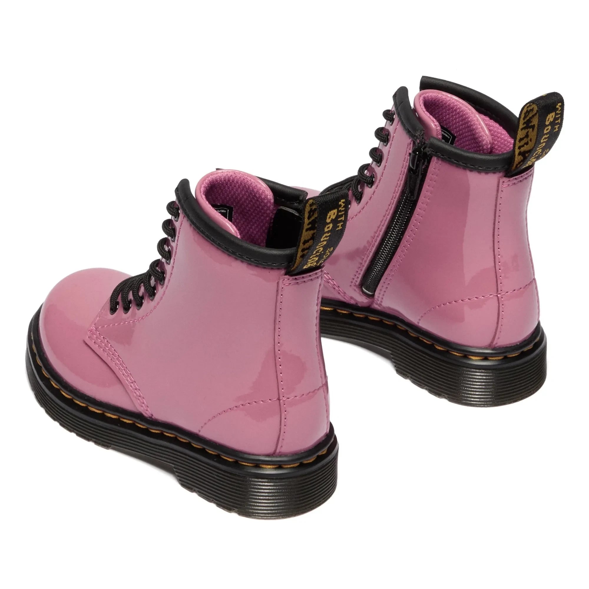 Dr Martens - 1460 J Bota con cordones y charol | Rosa