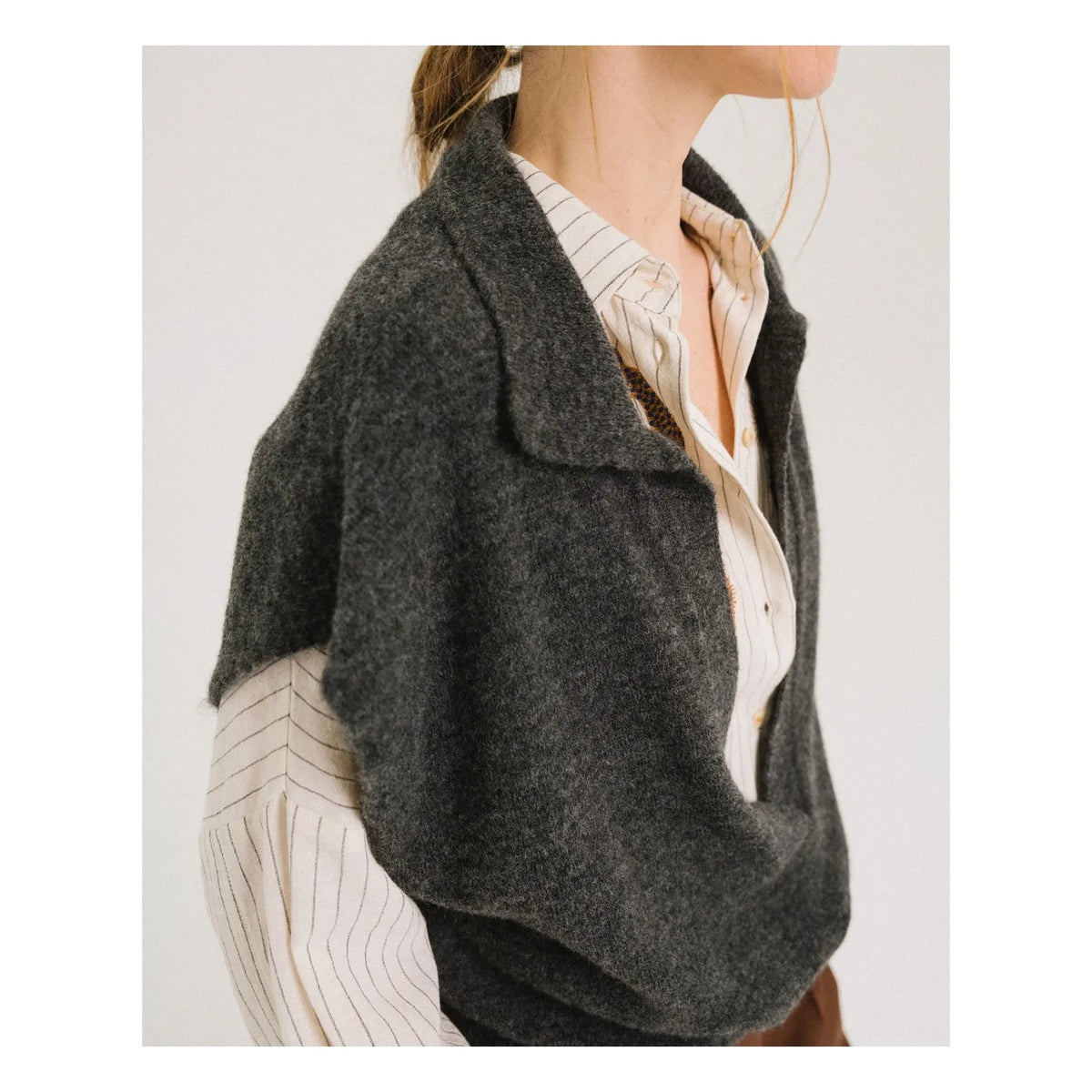 Tinsels - Jersey sin mangas Uxue | Gris carbón
