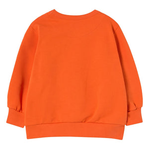 Tinycottons - Dogs Tiny & Tiny Sudadera de Algodón Orgánico | Naranja