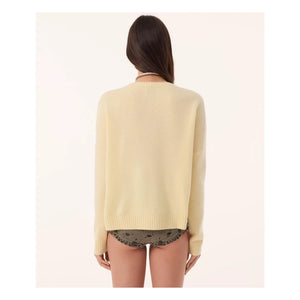 Kujten - Jersey de cachemir Amelie | Verde anís