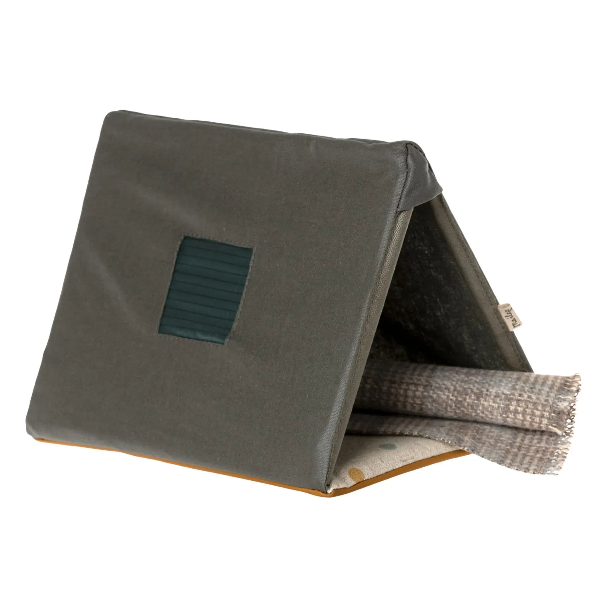 Maileg - Tienda de campaña gris arena