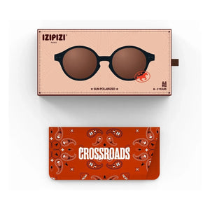 IZIPIZI - Gafas de sol para bebé #D | Negro brillante