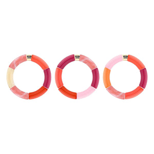 Parabaya - Pulsera Jinga 3 | Rosa