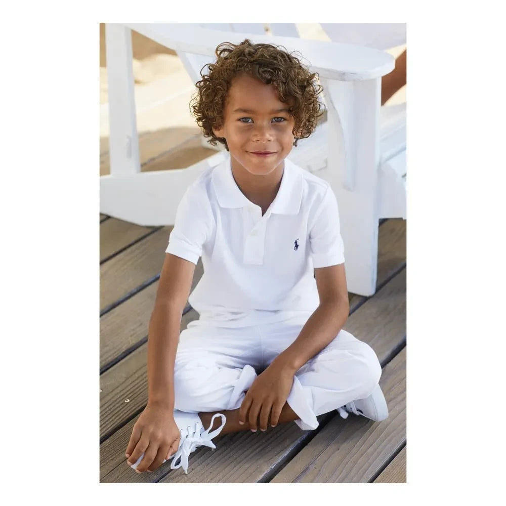 Ralph Lauren - Klasik File Polo | Beyaz