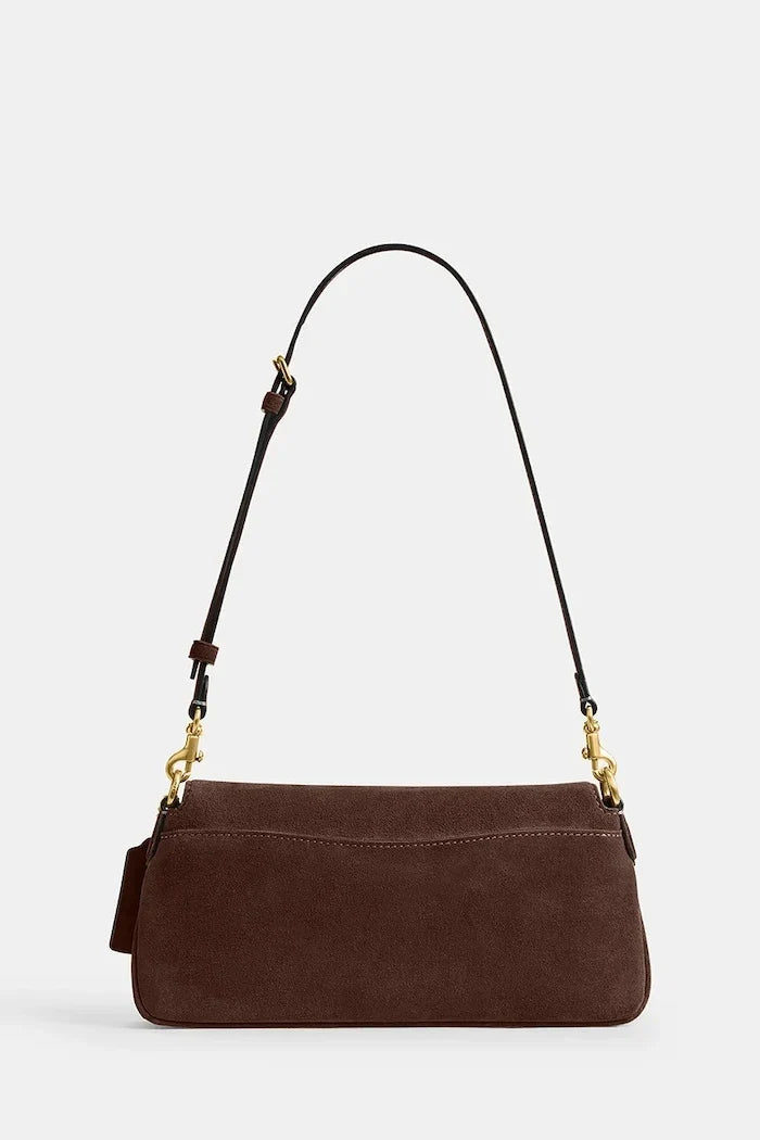 Bolso de hombro Coach Jet de ante para mujer