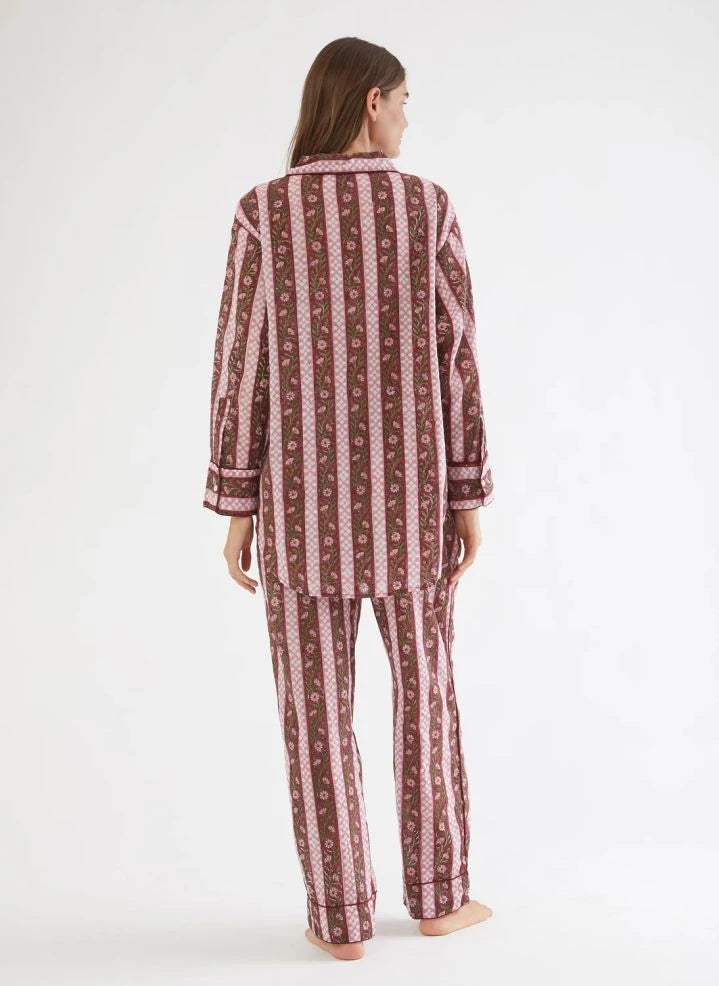 Folkloore - Pijamas Florales - Colección de Mujeres | Verde