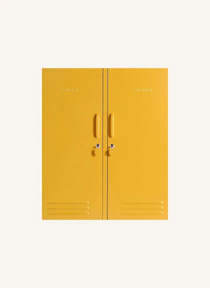 Mustard Made - Unidad de Almacenamiento Midi Metal | Amarillo claro
