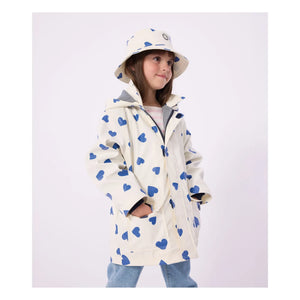 Petit Bateau - Corazones de cera icónicos Fibras recicladas | Marfil