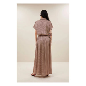 By Bar - Camisa de rayas Karly | Roja