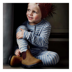 Blundstone - Botines Chelsea de nobuk | Camel