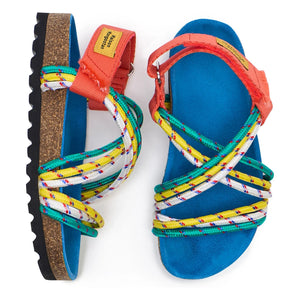 Maison Mangostan - Sandalias de Cordón Azules