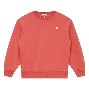 Smallable Kid - Sudadera de algodón orgánico Arlo | Rojo oscuro