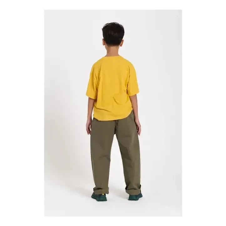 Dedo en la nariz - Camiseta King Algodón orgánico | Amarillo