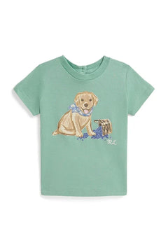 Polo Ralph Lauren Camiseta de algodón para bebé