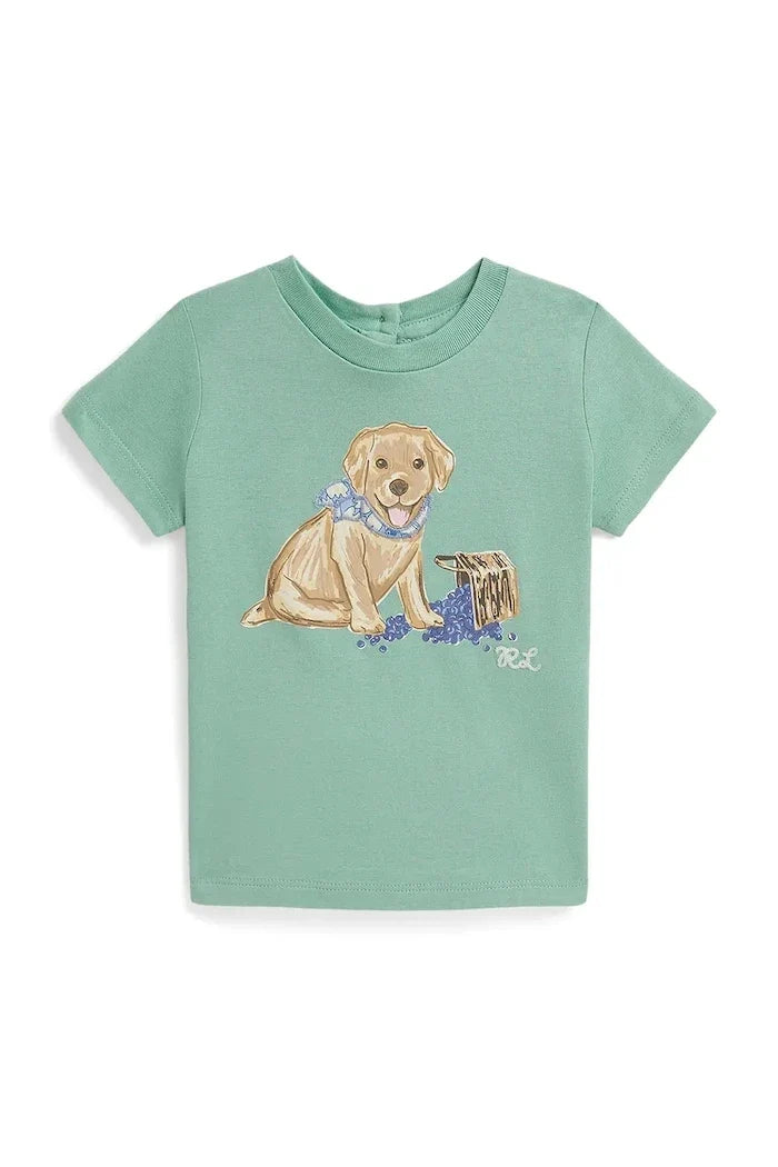Polo Ralph Lauren Camiseta de algodón para bebé