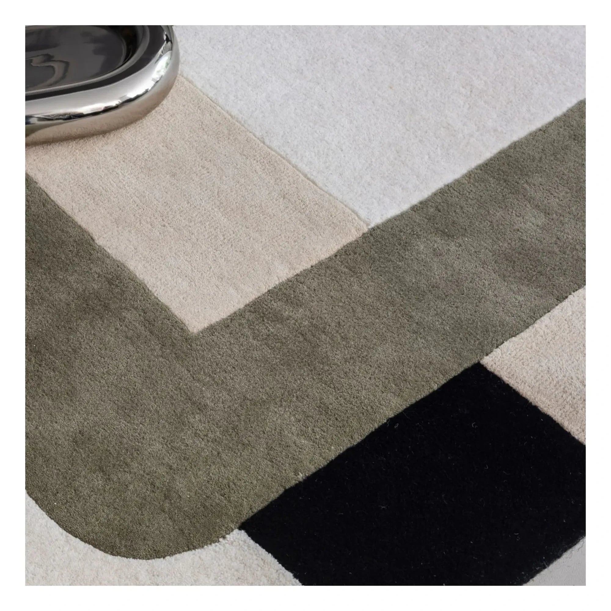 Edito - Alfombra de lana Candado | Beige