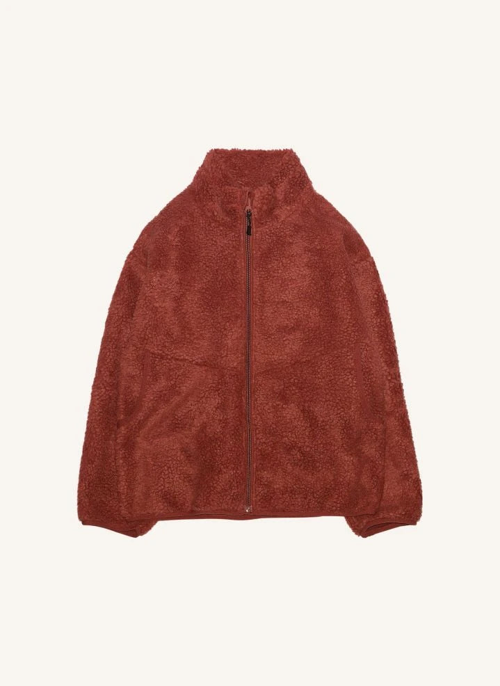 Smallable Kid - Chaqueta Sherpa Smooth | Rojo ladrillo
