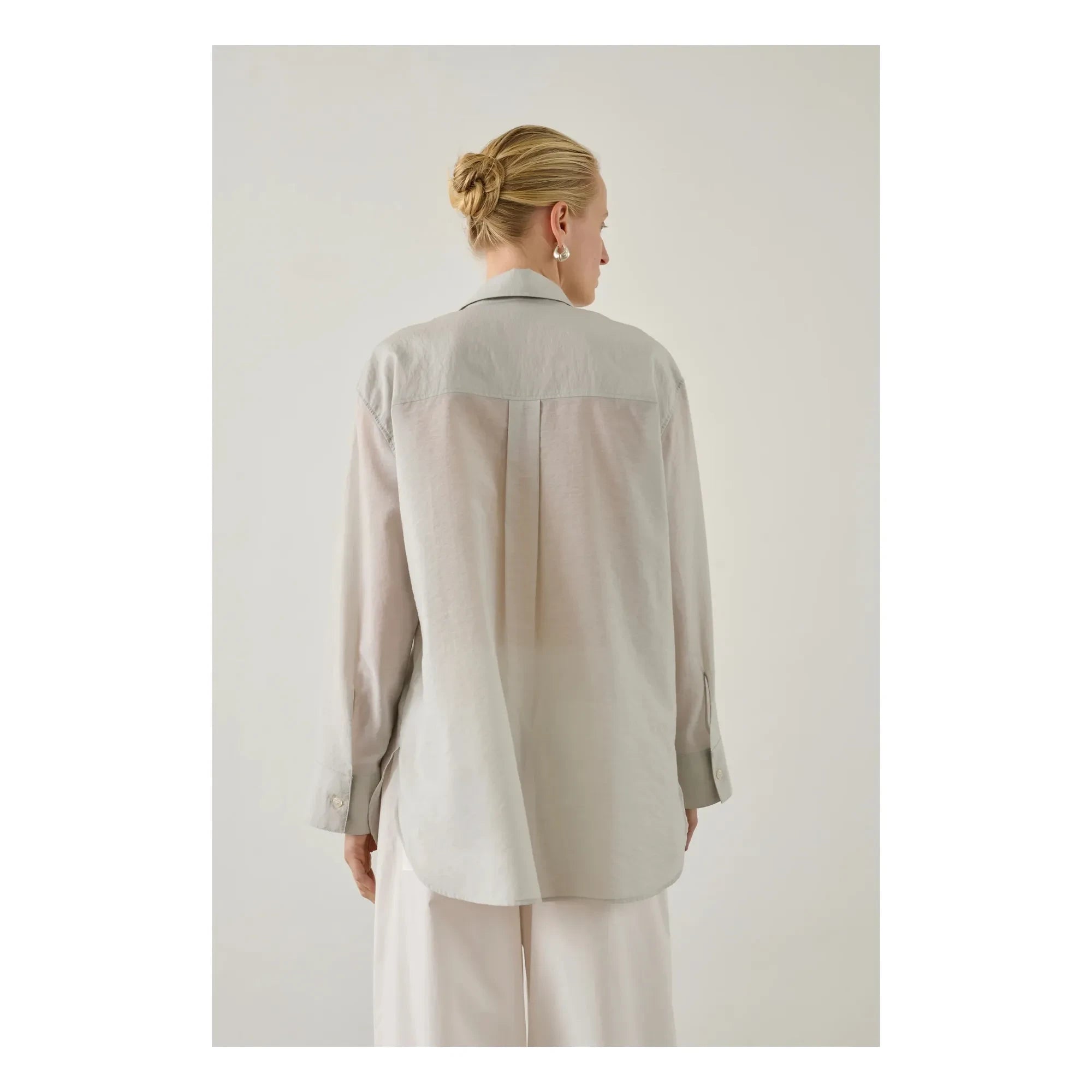 Soeur - Camisa de algodón Francesca | Gris claro