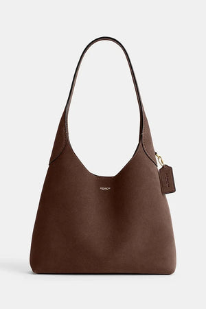 Bolso de hombro Brooklyn de ante para mujer Coach 28