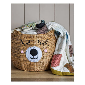 Bloomingville Mini - Cesto de almacenaje Eman | Beige