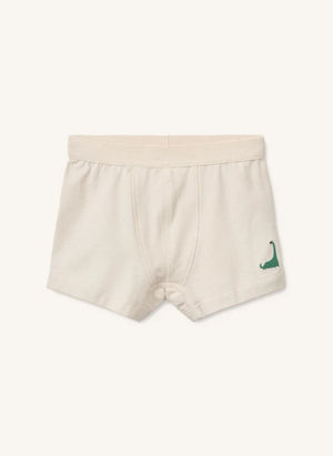 Liewood - 3 piezas Boxer de Orgánico Algodón Marvin Dinosaurios | Beige