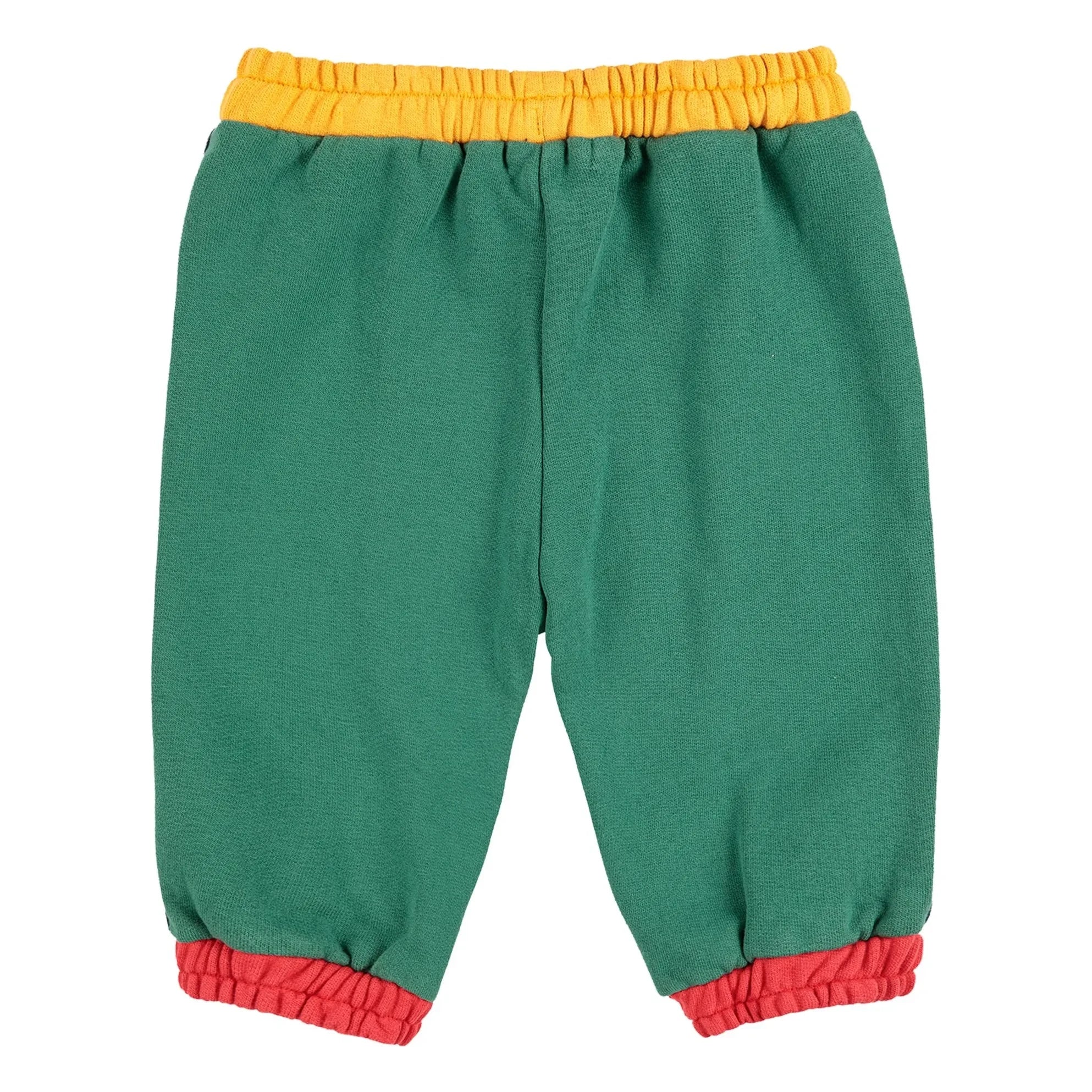 Bobo Choses - Jogger de algodón orgánico color block | Azul marino