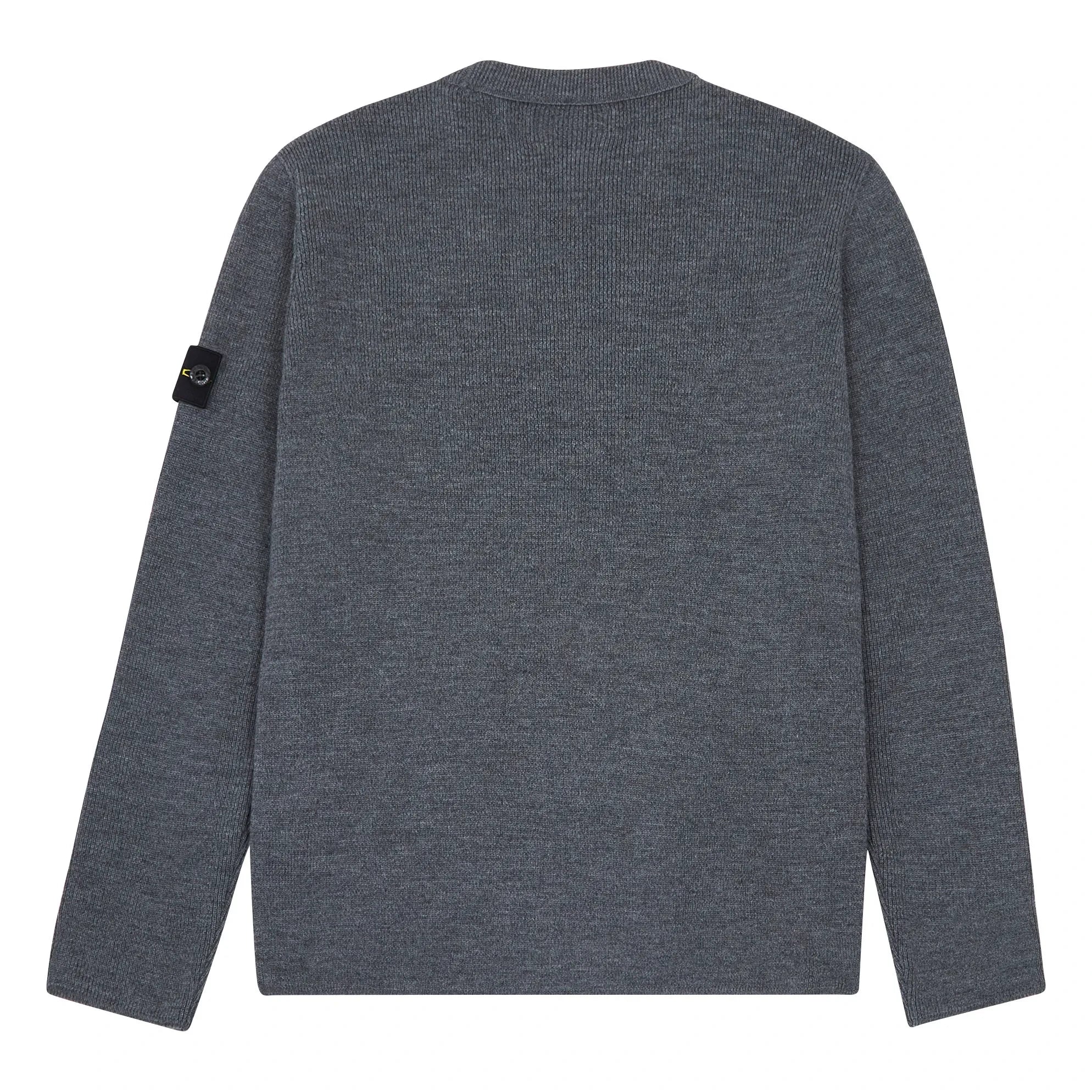 Stone Island - Sudadera Lisa Gris