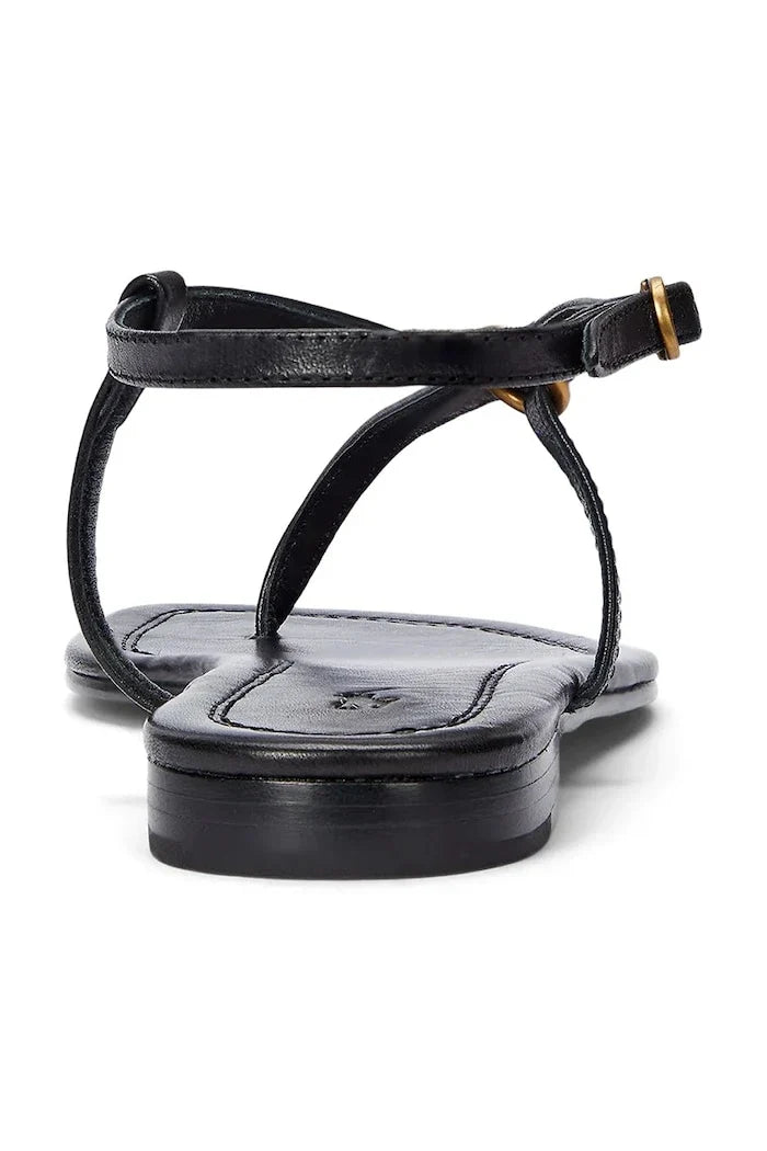 Polo Ralph Lauren Plo Rng Br Sandalias de piel