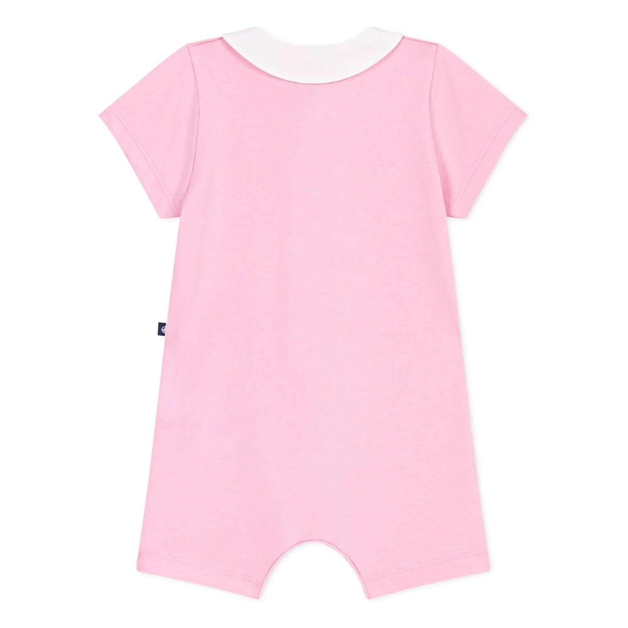 Petit Bateau - Mono de algodón orgánico | Rosa