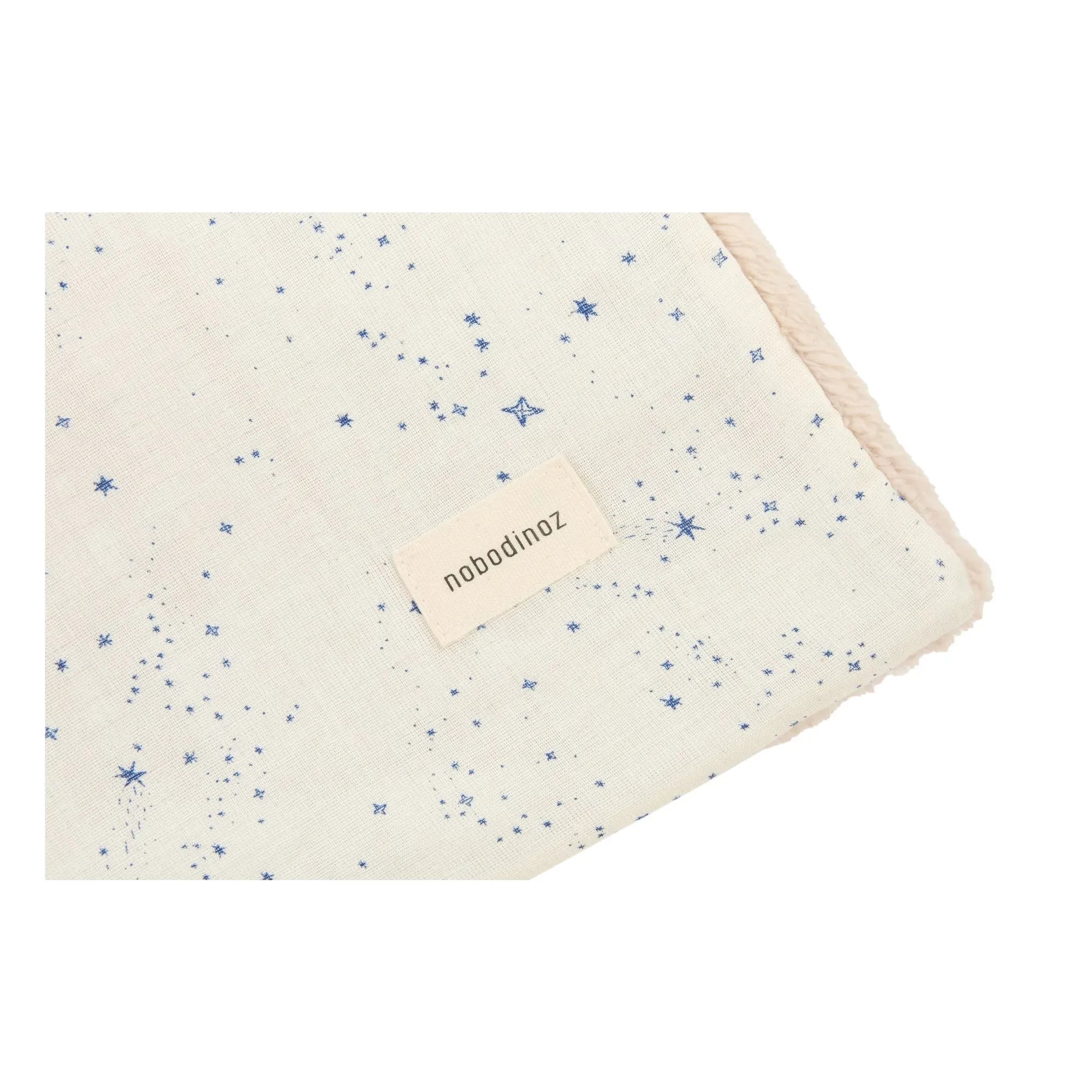 Nobodinoz - Manta de invierno Wabi Sabi Milky Way | Azul