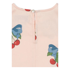 Konges Sløjd - Vestido de algodón orgánico Frankie Cerises | Rosa