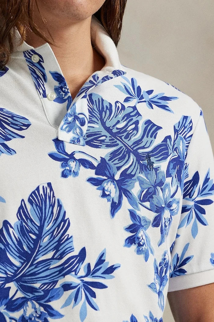 Polo Ralph Lauren Camiseta de Algodón con Cuello