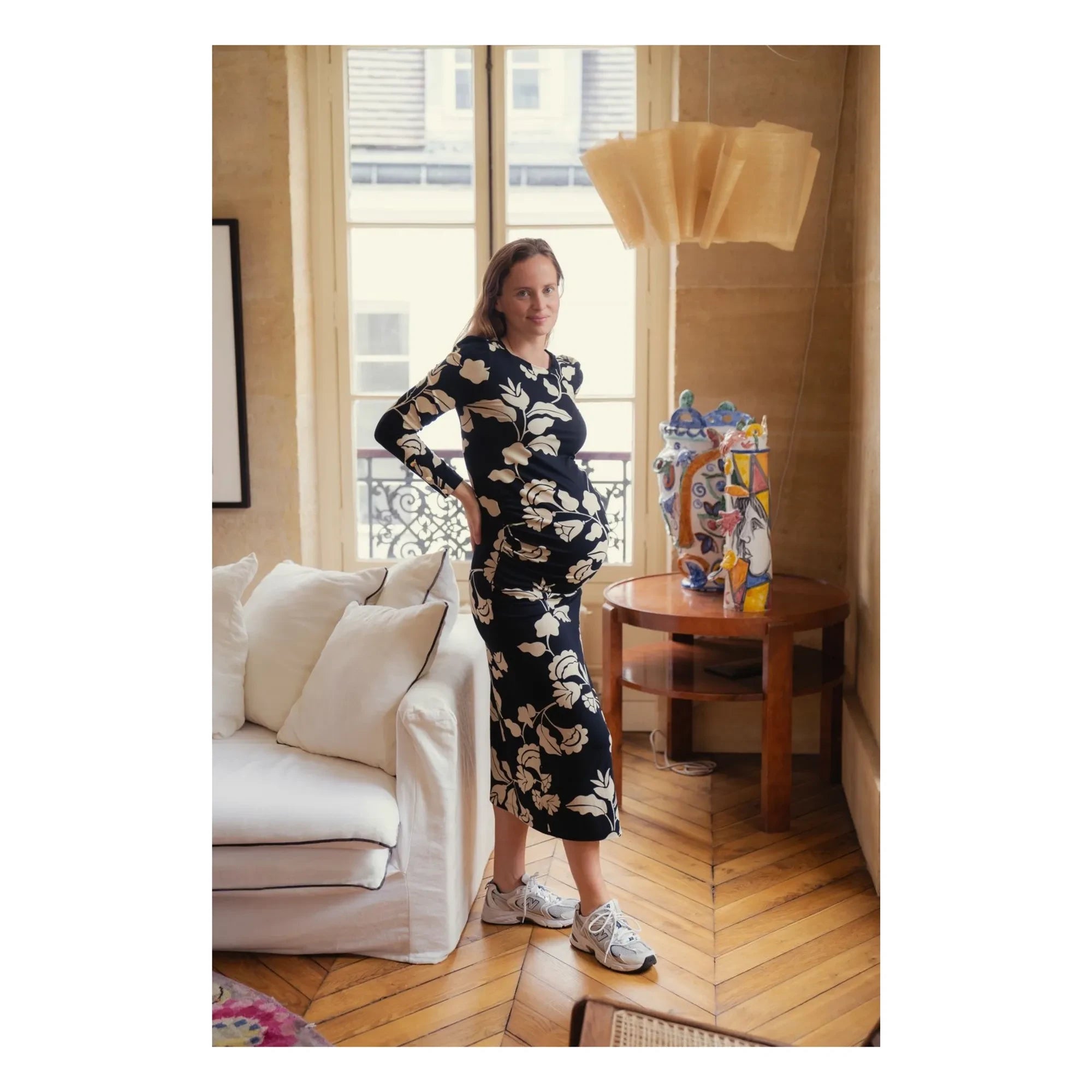 Paloma Collection - Vestido de maternidad Thelma Tokyo | Negro