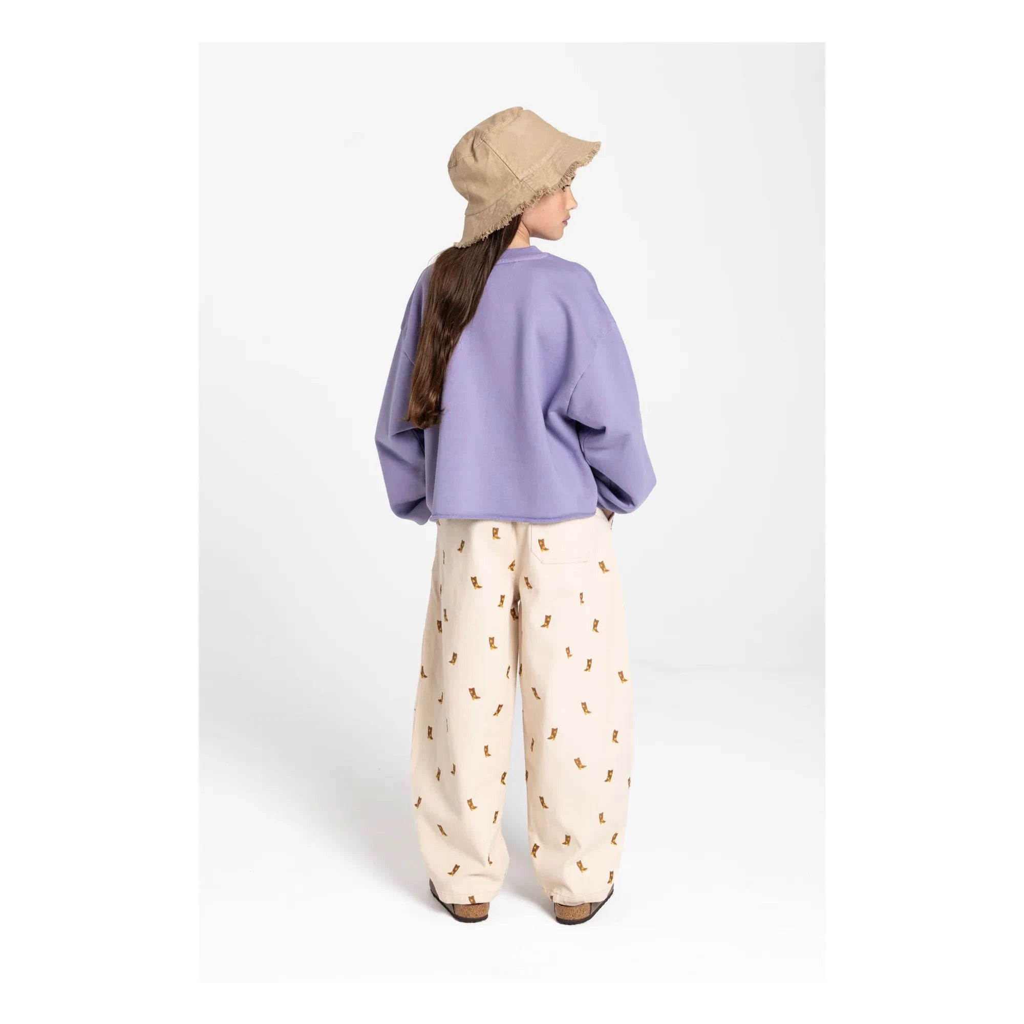 Hundred Pieces - Pantalones abullonados Gianna Boots | Crema