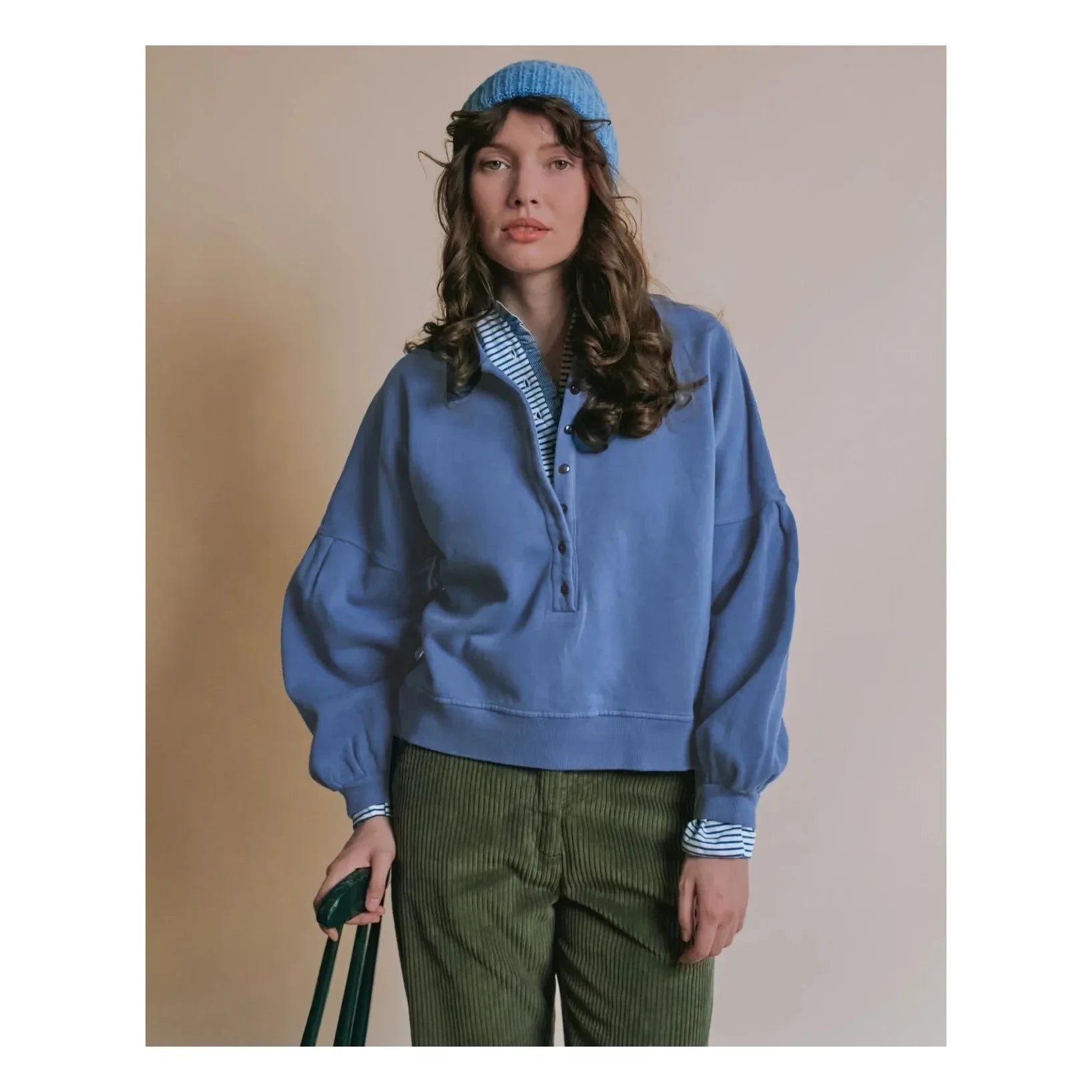 Emile et Ida - Sweat Polo Ennie | Mavi