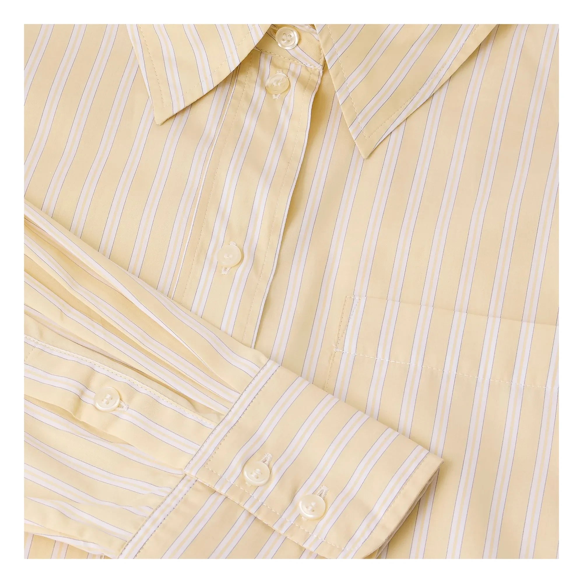 Soeur - Camisa de algodón Carlotta | Amarillo claro