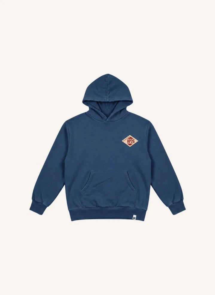 Hundred Pieces - Pat Freedom Sudadera Orgánica de Algodón | Gris azul