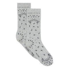 Kujten - Sig Bandana Kaşmir Çorap | Gri