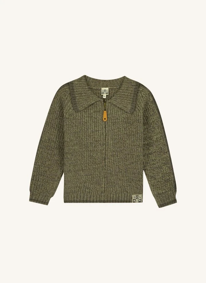 Bonton - Pimpon yelek | Haki