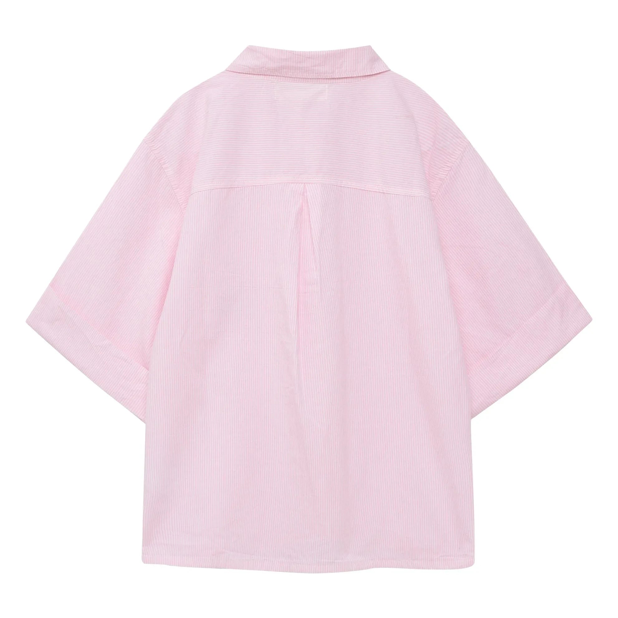 True Artist - Camisa Rayas N.º 6 | Rosa