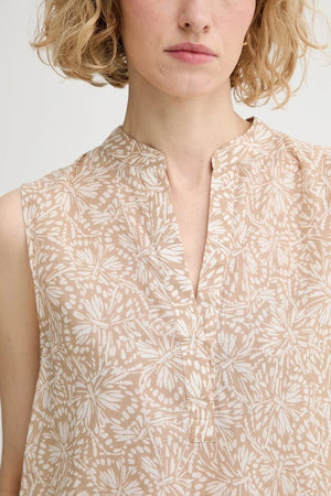 Blusa de algodón de tirantes para mujer Marc O'Polo