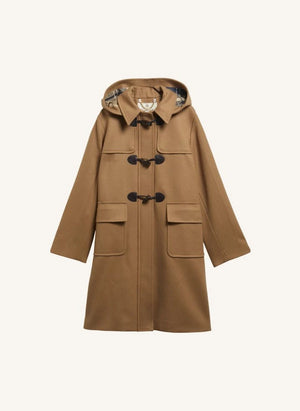 Barbour - Melody Chaqueta Duffle de Lana | Beige