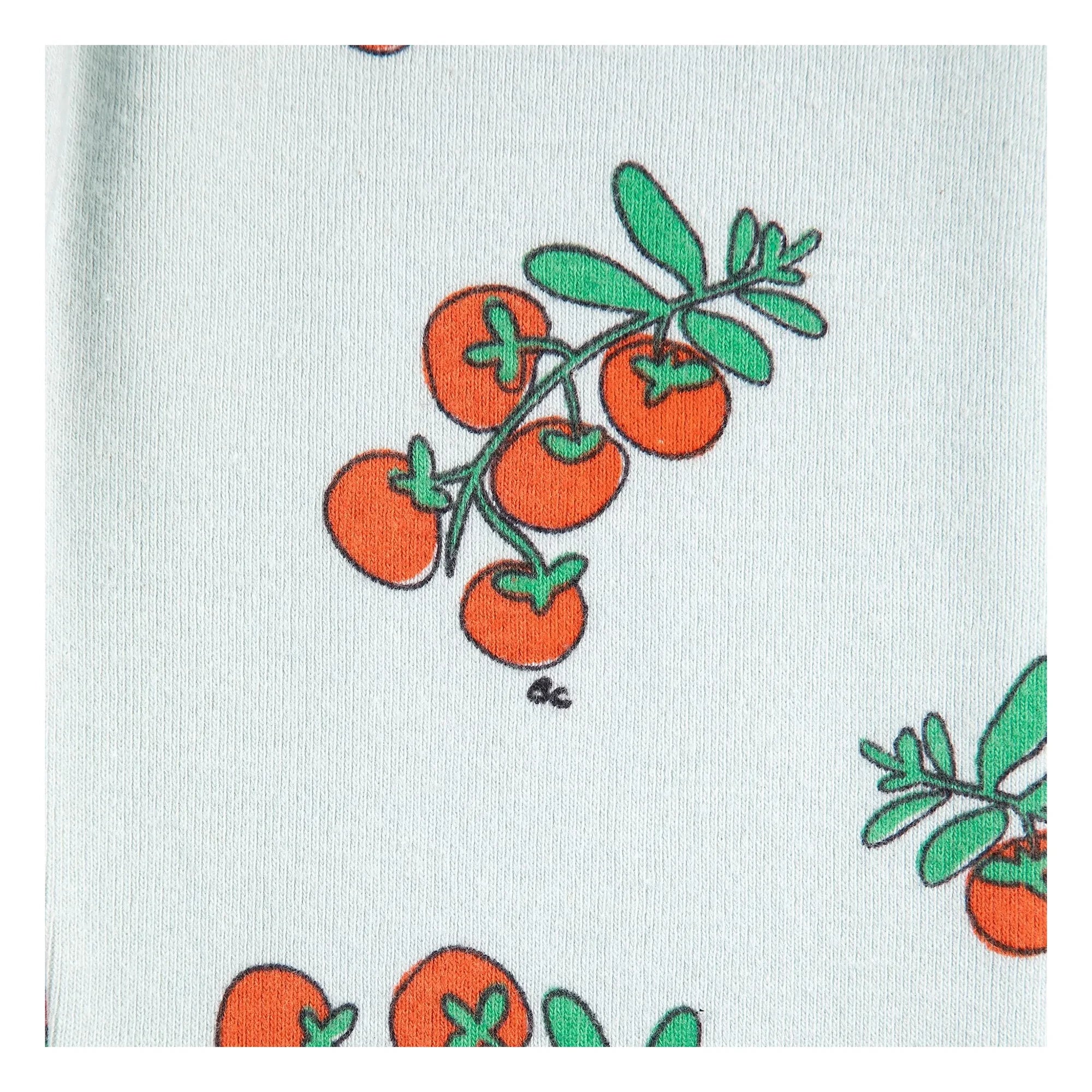 Bobo Choses - Leggings de tomate de algodón orgánico | Azul claro