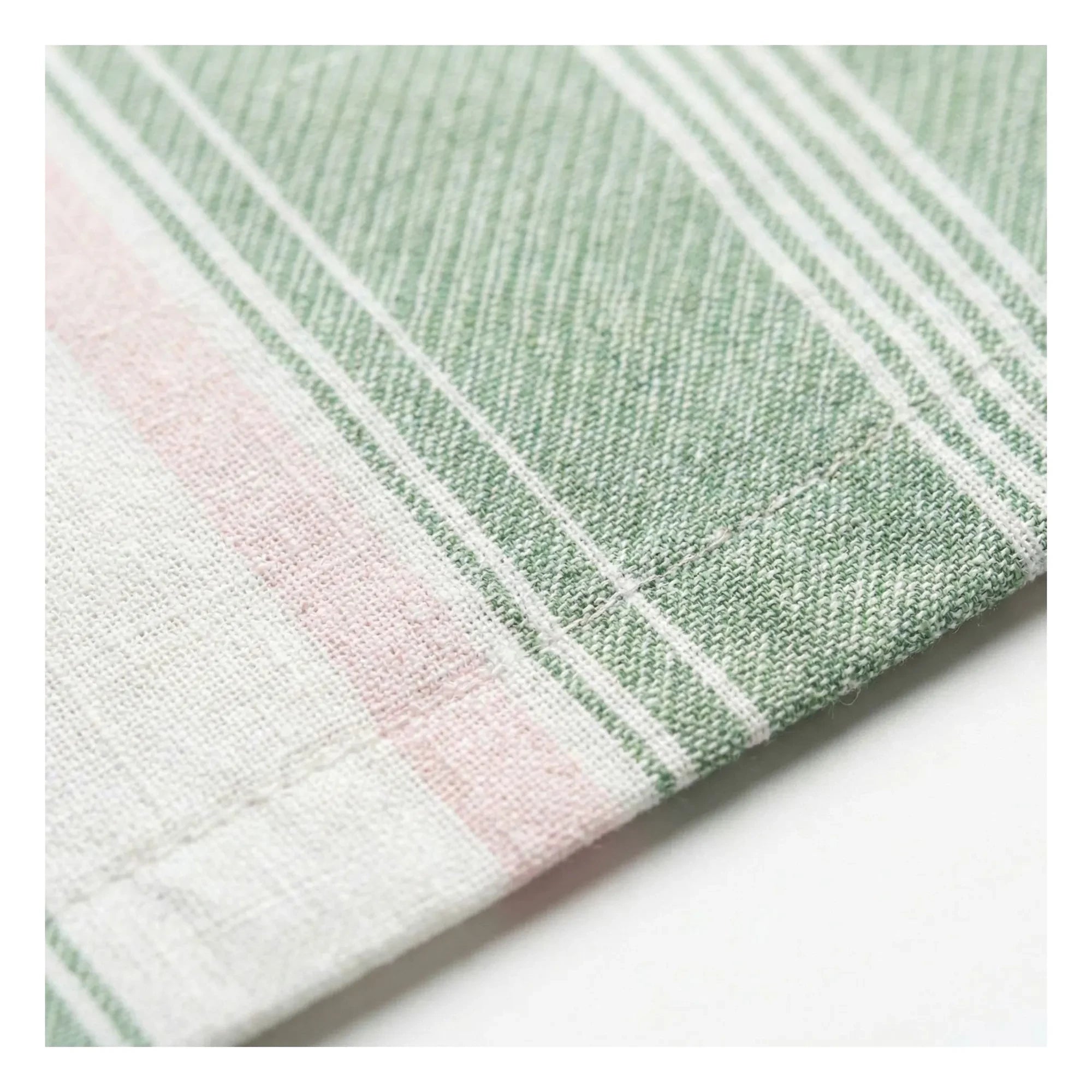 Smallable Kid - Vestido camisero de rayas Leya | Verde Menta