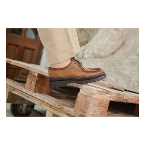 Kleman - Zapatos Derby Major VP OAK 2 Velours | Marrón