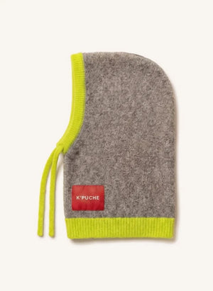 K'puche - Superior Sudadera con Capucha de Alpaca | Marrón Taupe