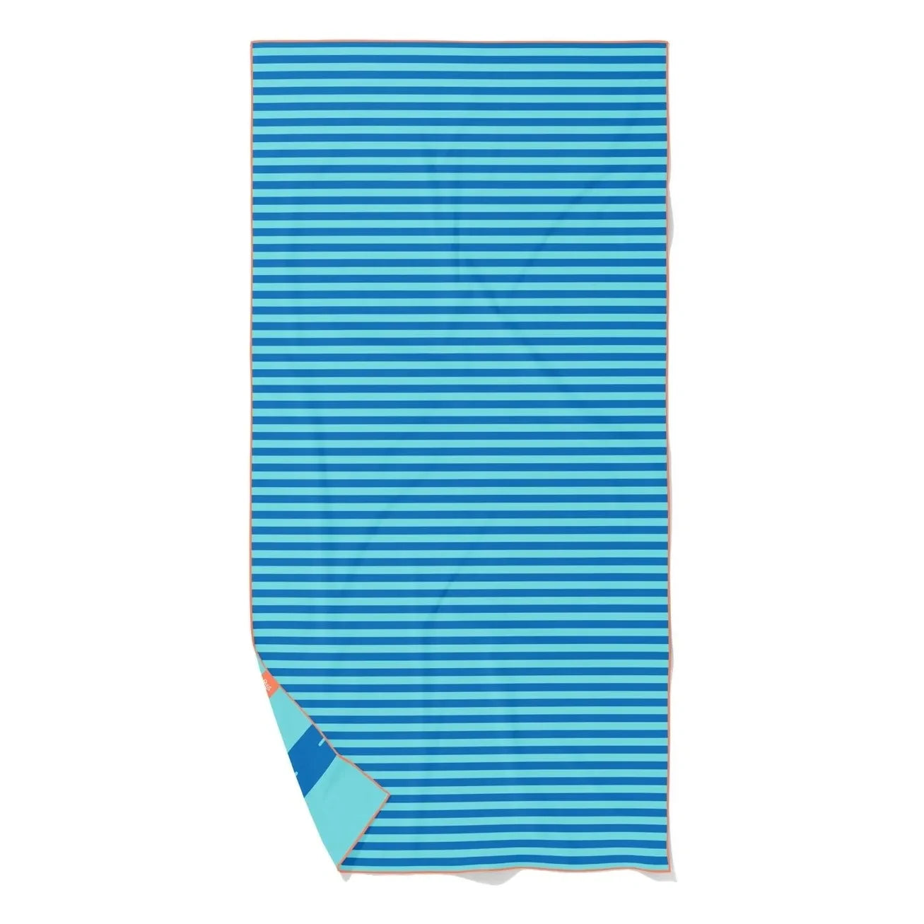 Toalla de playa de microfibra Quut - Circuit | Azul